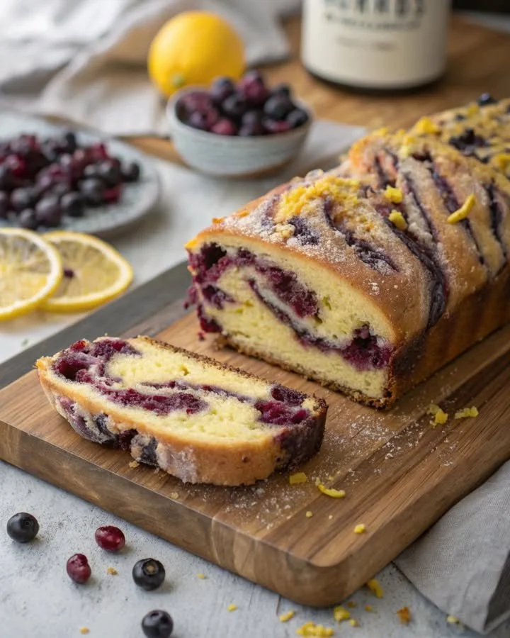 Babka s džemem na bílém talíři, příprava tradičního dezertu.