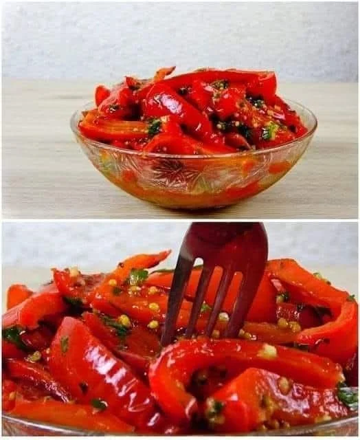Bruschetta s pepřem na talíři, chutné občerstvení.
