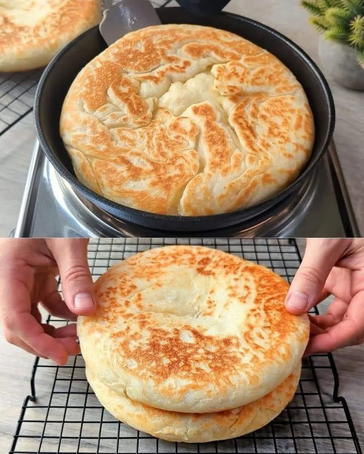 Chléb upečený za 20 minut, čerstvý a chutný recept na rychlé pečení.