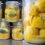 Citrony v sklenicích pro celoroční použití mimo ledničku