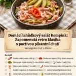 Domácí lahůdkový salát Kempink s čerstvou zeleninou a bylinkami
