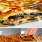 Gratin z lilku s plnotučným sýrem a bylinkami na talíři