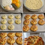 Nadýchaný tvarohový cloud bread, zdravý a vysokoproteinový chléb