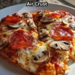Pizza s vzdušným korpusem a vysokým obsahem bílkovin