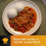 Šťavnaté kuřecí špíčky s rajčaty a paprikou na grilu