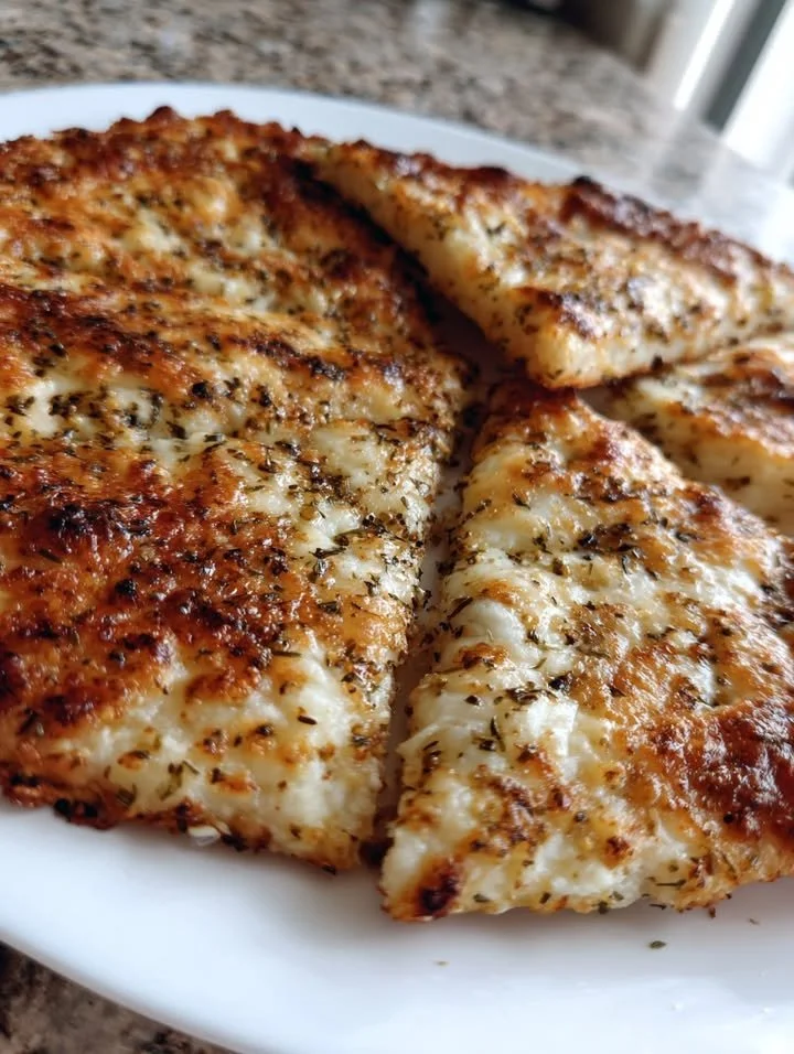 Tvarohové těsto na pizzu připravené na talíři s přísadami