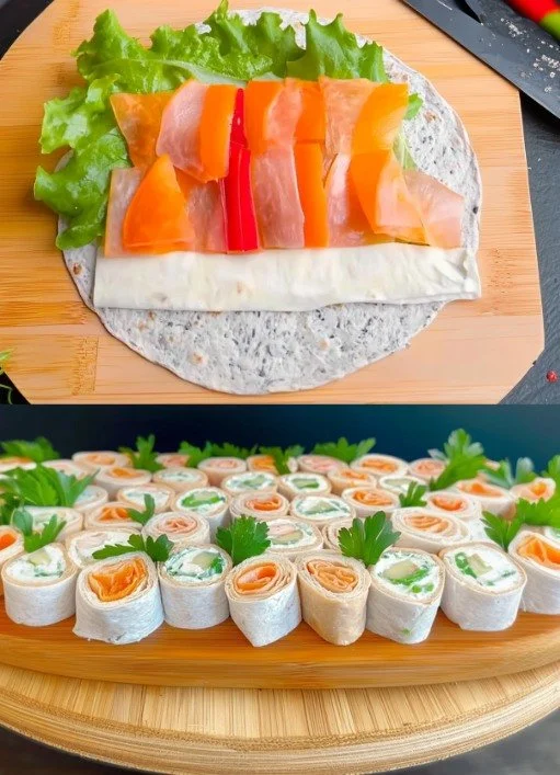 Rychlé a chutné wrapy z Wraps Express připravené za 5 minut.